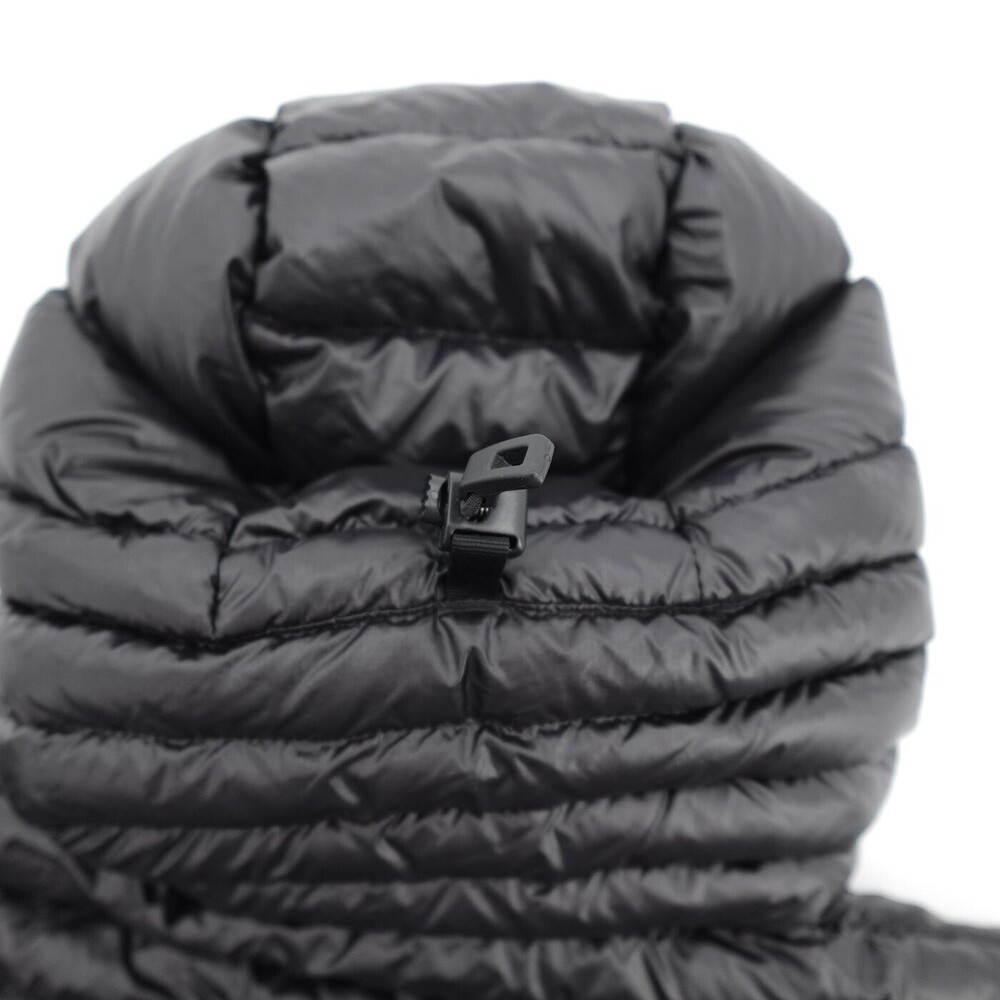Patagonia Puffer Jacket Womens Small Black Hooded Full Zip Down Insulated - Picture 12 of 16